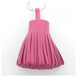 Hermès-Hermes Carmen 077894CJ Key Ring-Silvery,Fuschia
