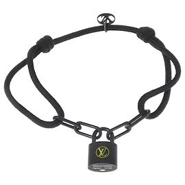 Bracciale charm Lockit Virgil Abloh nero Louis Vuitton Nero