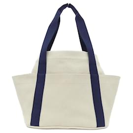 Hermès-Sac cabas Cabriole d'Hermès-Blanc,Écru