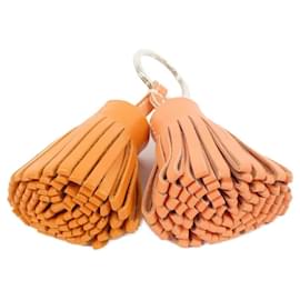 Hermès-Hermes Carmen Unodos Key Ring-Orange,Coral