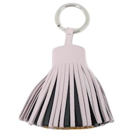 Hermès-Hermes Carmen Tricolor Keychain-Light green