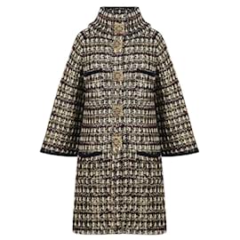 Chanel-10K$ Iconic Rare Jewel Gripoix Buttons Coat-Golden
