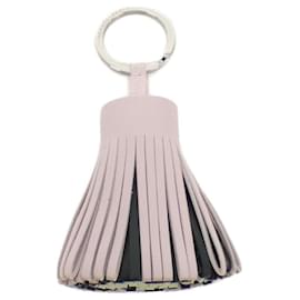 Hermès-Hermes Carmen Tricolor Key Ring-Light green