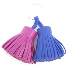 Hermès-Hermes Carmen Unodos Key Ring-Pink,Blue,Purple