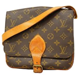 Louis Vuitton-Louis Vuitton Cartouchiere-Brown