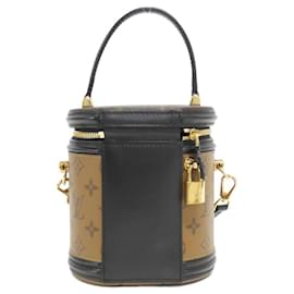 Louis Vuitton-Louis Vuitton Monogram Reverse Cannes Bag-Brown,Monogram