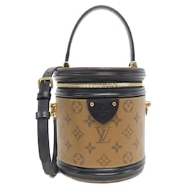 Louis Vuitton-Louis Vuitton Monogram Reverse Cannes Bag-Brown,Monogram