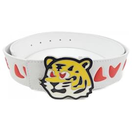 Louis Vuitton-Louis Vuitton Standard Belt-White,Red,Yellow