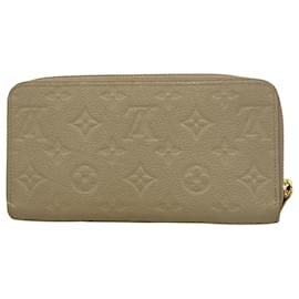 Louis Vuitton-Louis Vuitton Zippy wallet-Beige