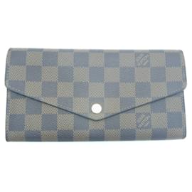 Louis Vuitton-Louis Vuitton Portefeuille Sarah Damier Ebene Long Wallet-Damier ebene