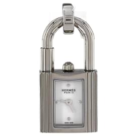 Hermès-Hermes Kelly KE4.110 SS Quartz Watch-White