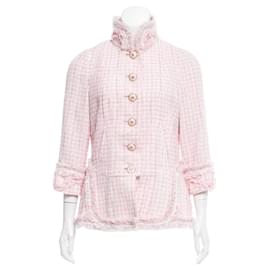 Chanel-Rare Versailles Collection Tweed Jacket-Pink