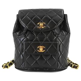 Chanel-Chanel Matelasse Chain Backpack-Black
