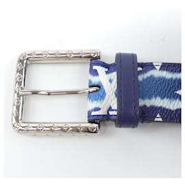 Louis Vuitton-Ceinture Standard Louis Vuitton-Bleu,Bleu Marine
