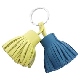 Hermès-Hermes Carmen Unodos Key Ring-Blue,Other
