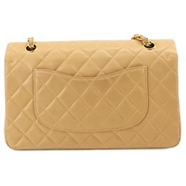 Chanel-Chanel Matelasse 25 Chain Shoulder Bag-Beige