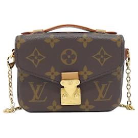 Louis Vuitton-Louis Vuitton Monogram Micro Metis Shoulder Bag-Brown