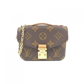 Louis Vuitton-Louis Vuitton Monogram Micro Metis Shoulder Bag-Brown