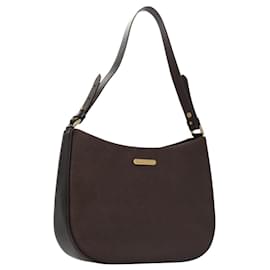 Autre Marque-Burberrys Shoulder Bag Leather Brown Auth yk17096-Brown