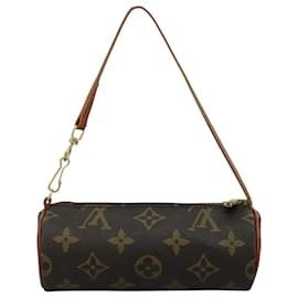 Louis Vuitton-LOUIS VUITTON Monogram Papillon Pouch LV Auth ar13078-Monogram