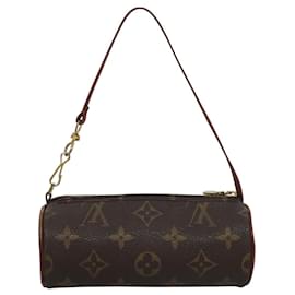 Louis Vuitton-LOUIS VUITTON Monogram Papillon Pouch LV Auth 112364-Monogram