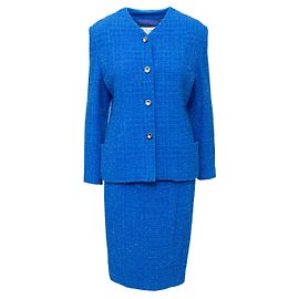 Autre Marque M. Claudette Wool Set Blue