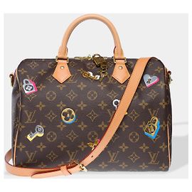 LOUIS VUITTON Speedy Bag in Brown Canvas - 102455 Brown