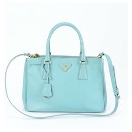 Prada Triangle Saffiano Galleria Leder Schultertasche Andere