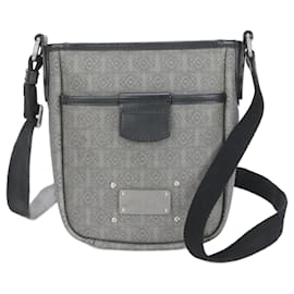 Loewe-Loewe Anagram Leather Shoulder Bag Tote-Brown,Black