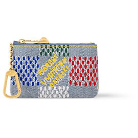 Louis Vuitton LV Keypouch Damier denim new Blue