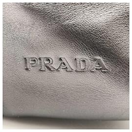 Prada-Prada Black Leather Handbag-Black