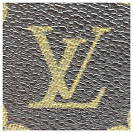 Louis Vuitton-Louis Vuitton Monogram Portefeuille Brazza Wallet-Brown