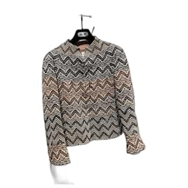 Chanel-Jackets-Brown,Beige