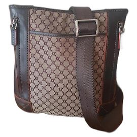 Bolsa Céline Vintage Macadam Bege
