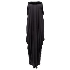 Robe décolletée de Jean Paul Gaultier Noir