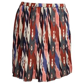Falda mini plisada impresa Hanoi Isabel Marant Étoile en poliéster multicolor Multicolor