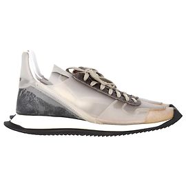 Baskets Phleg Runner Rick Owens en cuir multicolore Multicolore