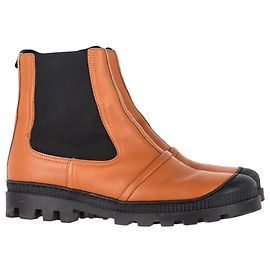 Botas Chelsea Loewe em couro tan Preto