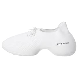 Givenchy- Givenchy TK-360 Slip-On Sneakers in White Polyester-White,Cream