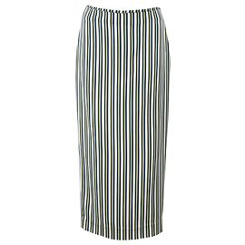 Jupe midi rayée en viscose multicolore de Diane von Furstenberg Multicolore