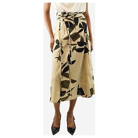Soeur Jupe midi imprimée florale neutre - taille UK 6 Autre