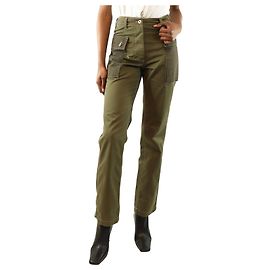 Loewe Pantalones cargo verdes - talla UK 4 Verde