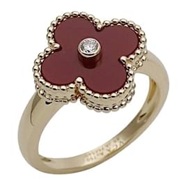 Van Cleef & Arpels-Van Cleef & Arpels Alhambra Band Ring-Golden