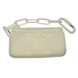 Louis Vuitton-Louis Vuitton Pochette Cle 2019 Limited Edition Pouch-White