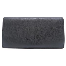 Burberry-Burberry B-Cut Continental Wallet-Black