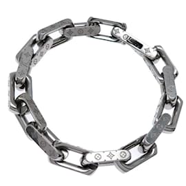 Louis Vuitton-Louis Vuitton #L Monogram Chain Men's Bracelet-Other