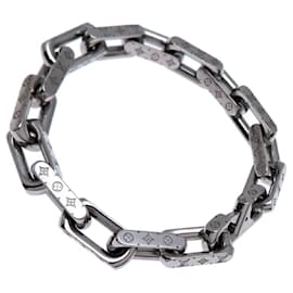 Louis Vuitton-Louis Vuitton #L Monogram Chain Men's Bracelet-Other