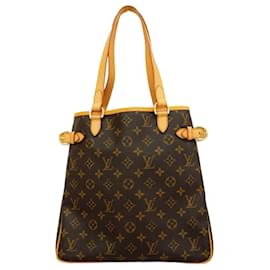 Louis Vuitton-Louis Vuitton Monogram Batignolles Vertical Tote Bag-Brown