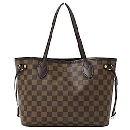 Louis Vuitton-Louis Vuitton Damier Women's Tote Bag-Brown,Damier ebene