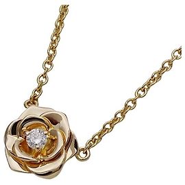 Collar Péndulo de Oro Amarillo Piaget Dorado